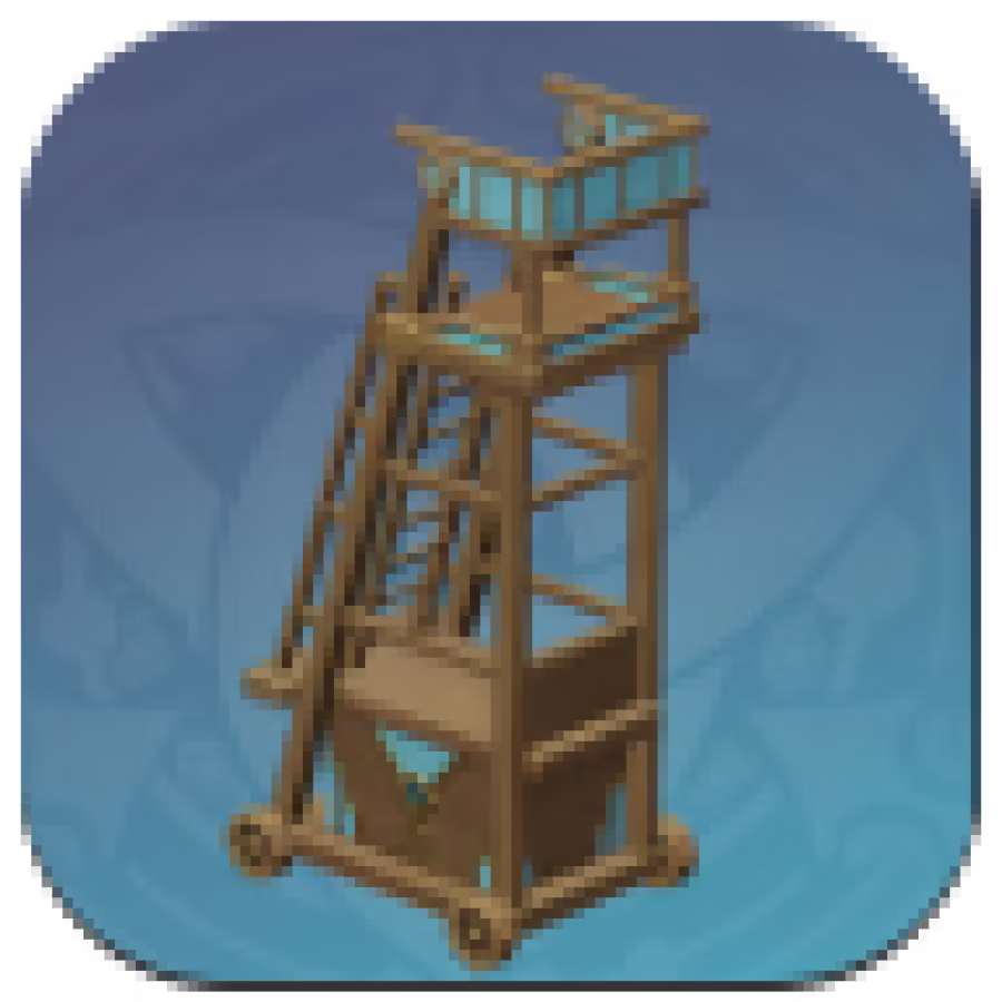 Genshin Impact - Mallow Wood "Enhanced" Platform Ladder Image