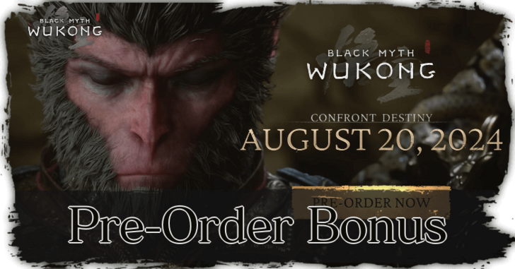 Black Myth Wukong - Pre-Order Bonus Banner