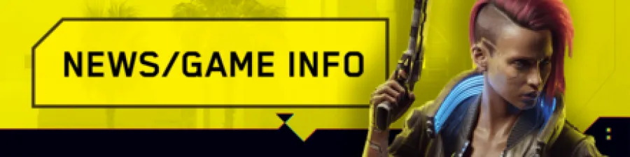 Cyberpunk News and Game Info Banner
