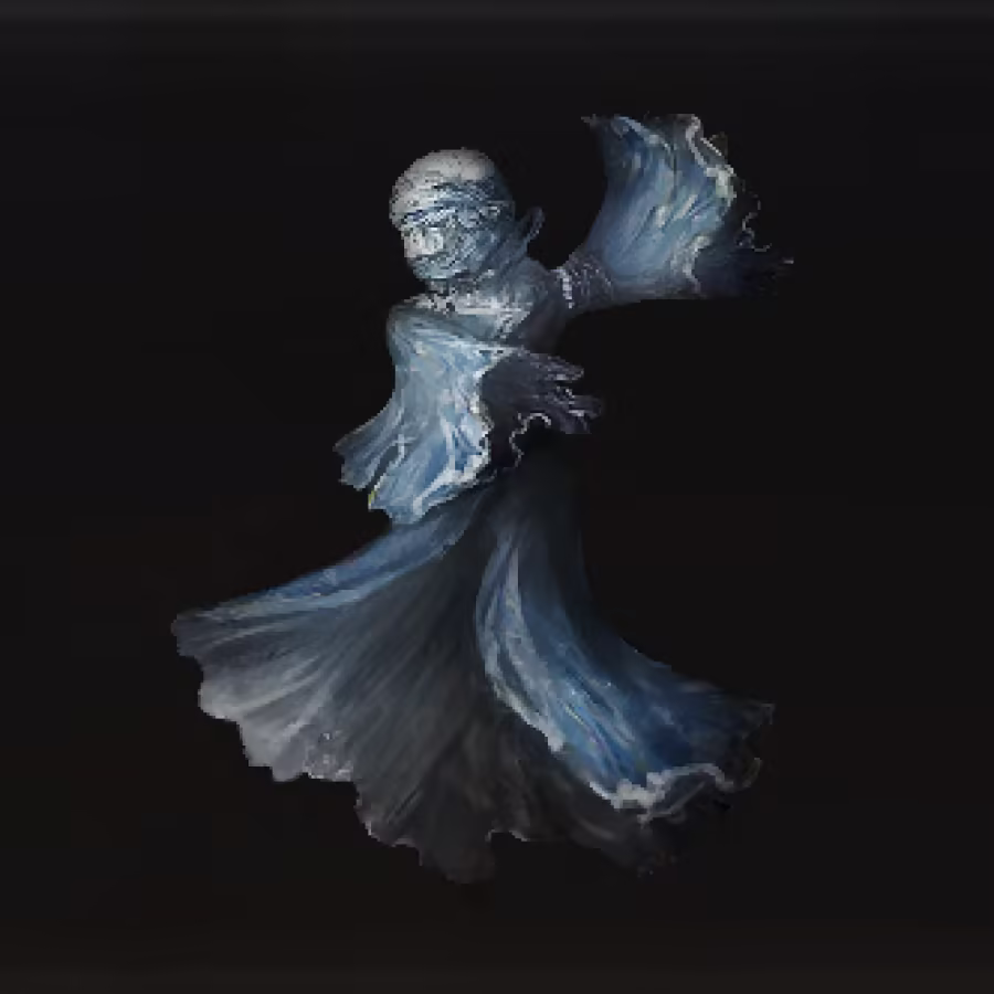 Blue Dancer Charm Image