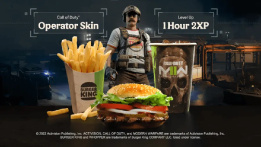 Modern Warfare 2 - Burger King rewards