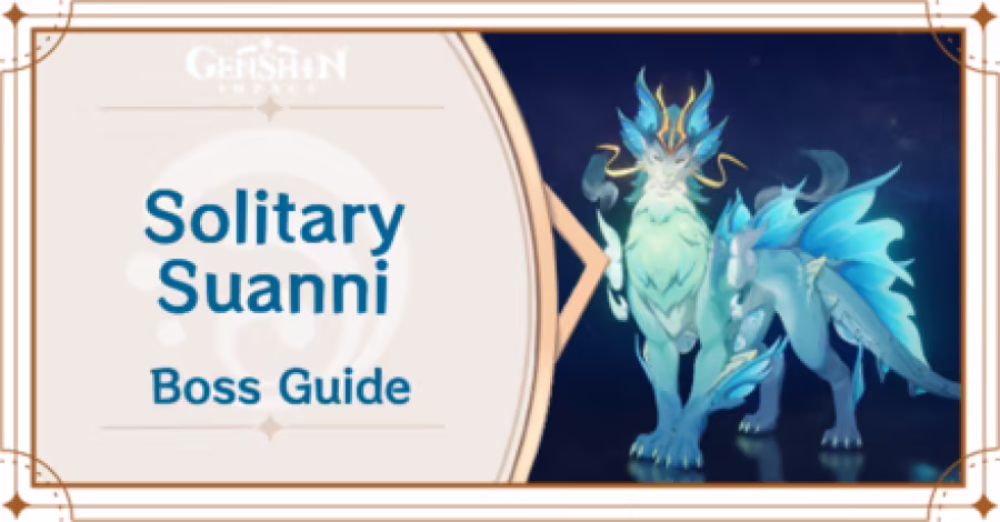 Genshin Impact - Solitary Suanni Boss Guide