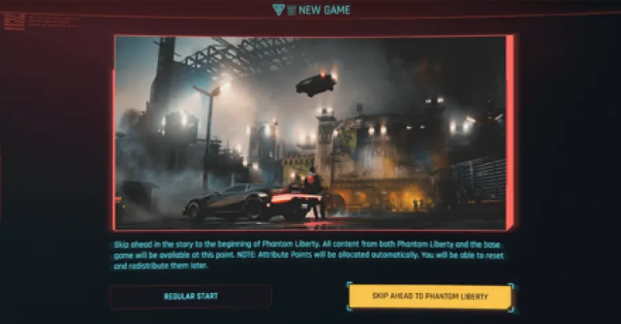 Cyberpunk 2077 Phantom Liberty - How to Skip to the DLC