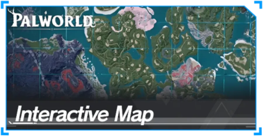 Palworld - Interactive Map