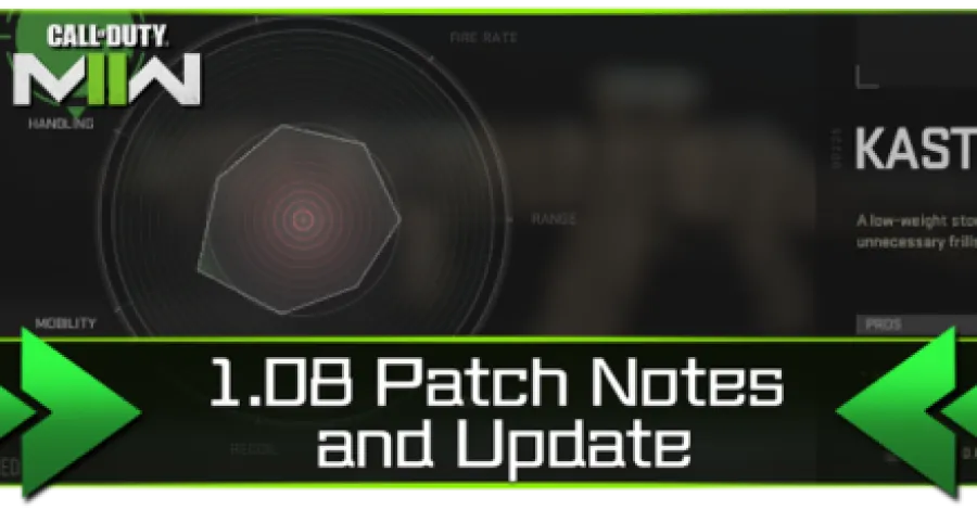 Modern Warfare 2 - 1.08 Patch Notes - Attachment Tuning Fix Update